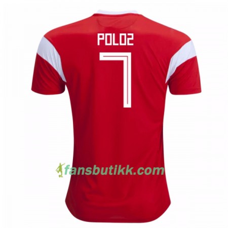 Fotball-VM 2018 Russland drakt Poloz 7 Hjemmetrøye